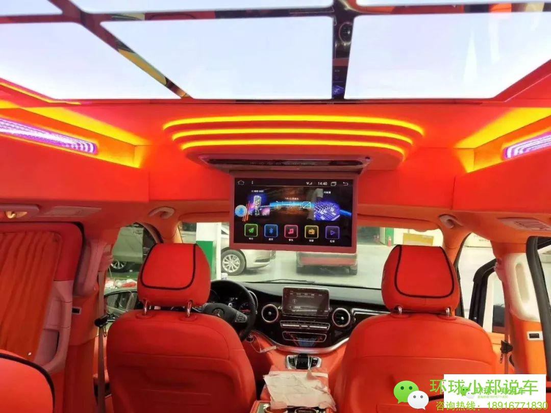 2020最新国六 福建奔驰新V级V260L加长版改装7座商务车