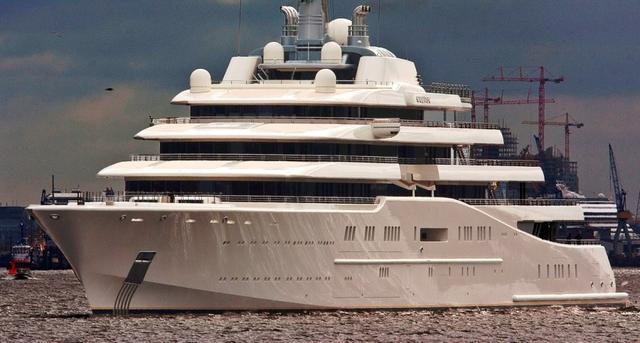 俄罗斯富豪花10亿英镑打造最大私人游艇