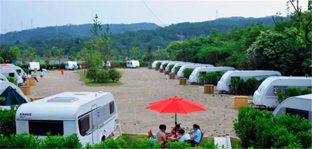 杭州周边十大房车营地 景区露营豪华装备